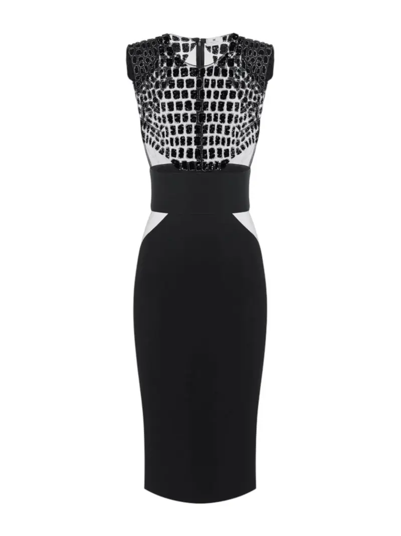 ELISABETTA FRANCHI Abito Donna AB83457E2 110 Nero