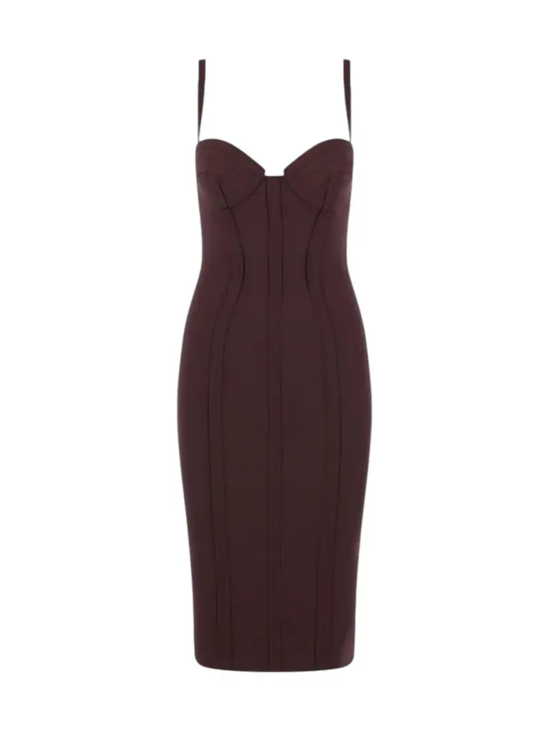 ELISABETTA FRANCHI Abito Donna AB91861E2 644 CACAO