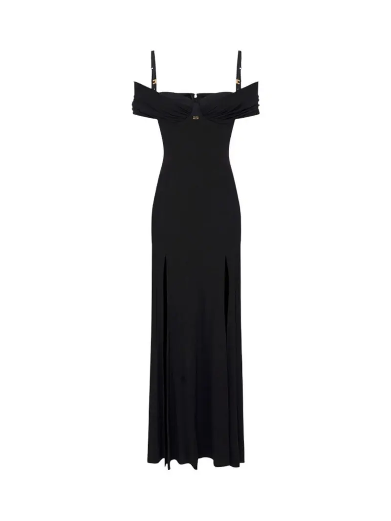 ELISABETTA FRANCHI Abito Donna  ABR0851E2-110 Nero