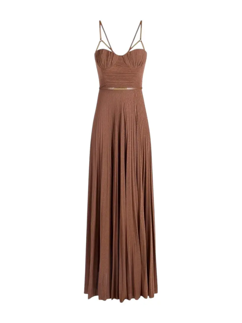 ELISABETTA FRANCHI Abito Donna ABR1661E2 600 CUOIO
