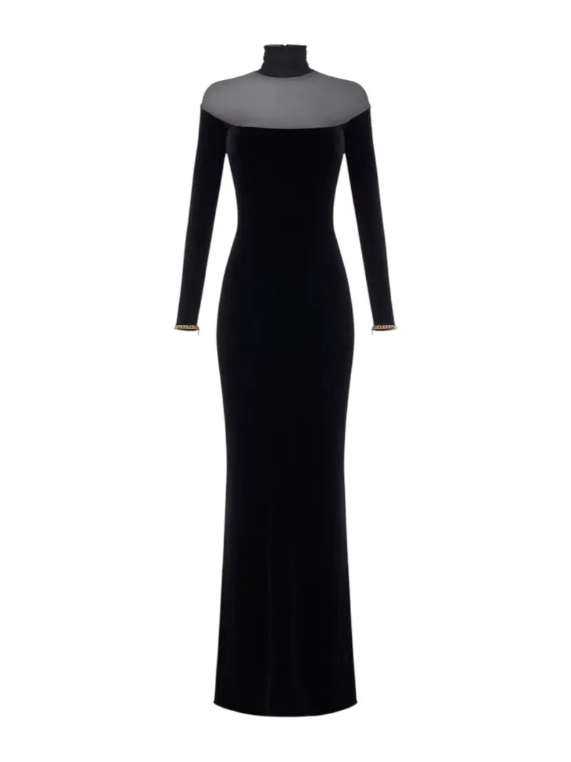 ELISABETTA FRANCHI Abito Donna ABR4257E2 110 Nero