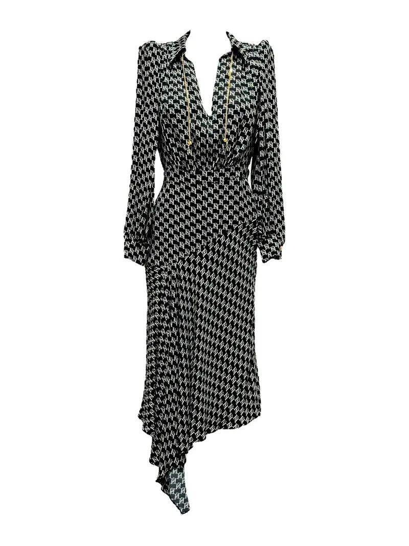 ELISABETTA FRANCHI Abito Donna  ABS5341E2 685 Nero