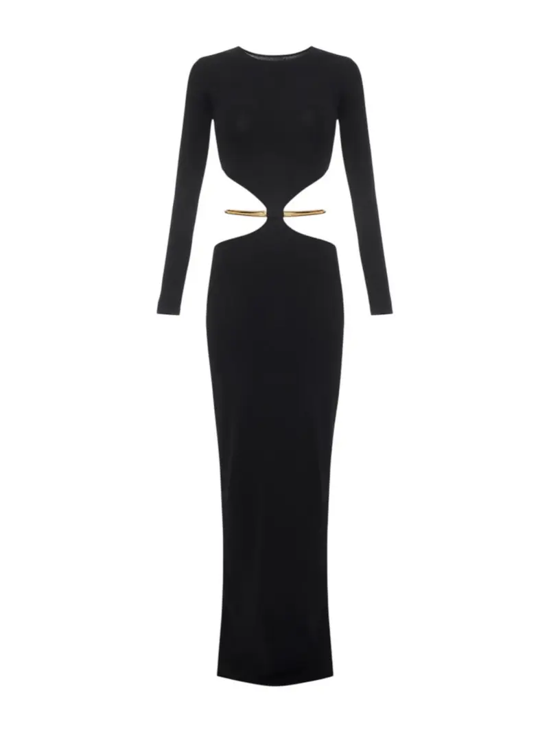 ELISABETTA FRANCHI Abito Donna AM24S56E2 110 Nero