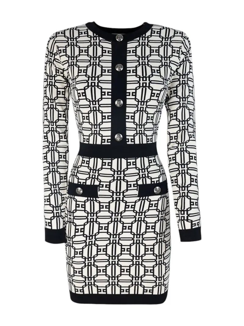 ELISABETTA FRANCHI Abito Donna  AM31B47E2 E84 Bianco