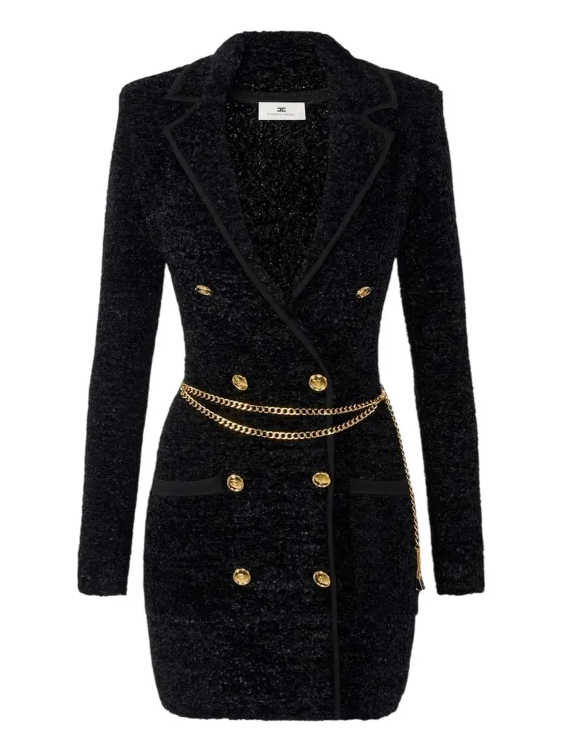 ELISABETTA FRANCHI Abito Donna AM32S57E2 110 Nero
