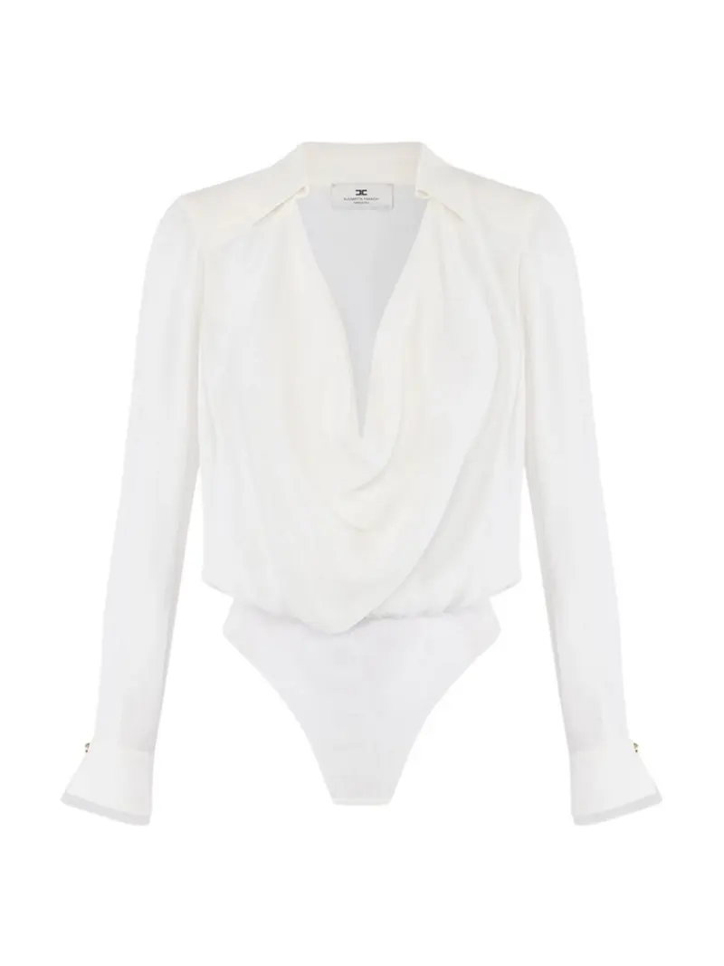ELISABETTA FRANCHI Body Donna  CB00261E2 360 Avorio