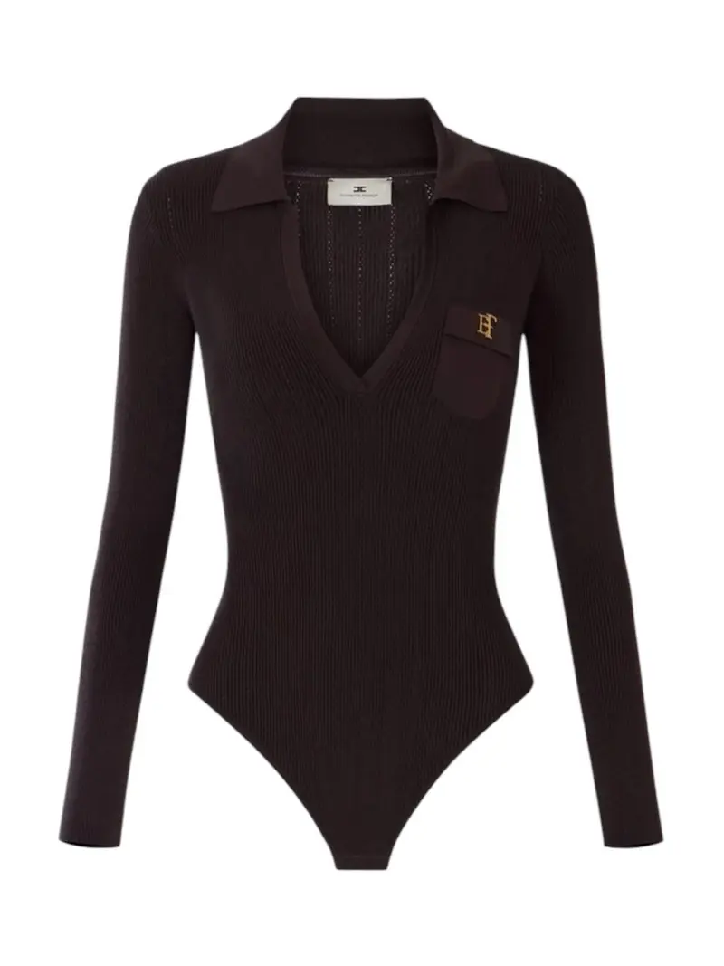 ELISABETTA FRANCHI Body Donna DARK CHOCOLATE - BK02B66E2 EV9