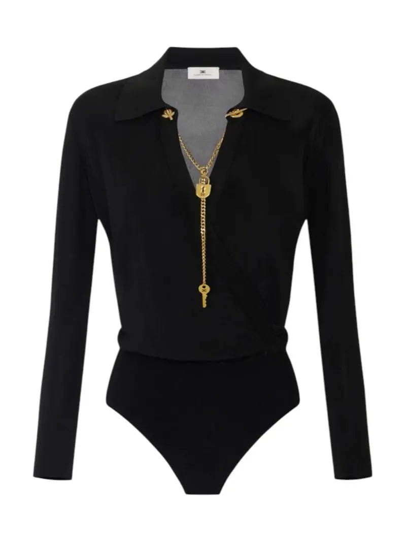 ELISABETTA FRANCHI Body Donna NERO - BK03S66E2 110