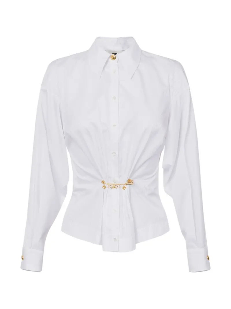ELISABETTA FRANCHI Camicia Donna  CA04851E2-100 Bianco