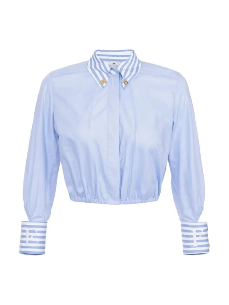 ELISABETTA FRANCHI Camicia Donna  CA08751E2-019 Blu