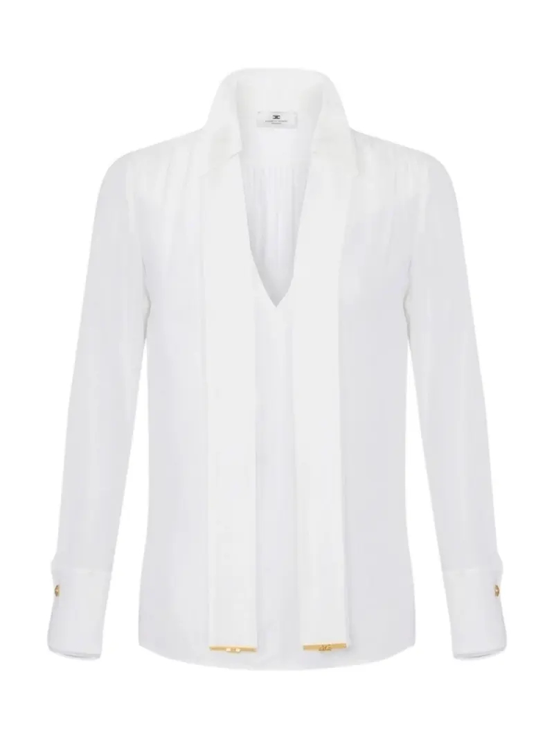 ELISABETTA FRANCHI Camicia Donna CA14661E2 360 Avorio