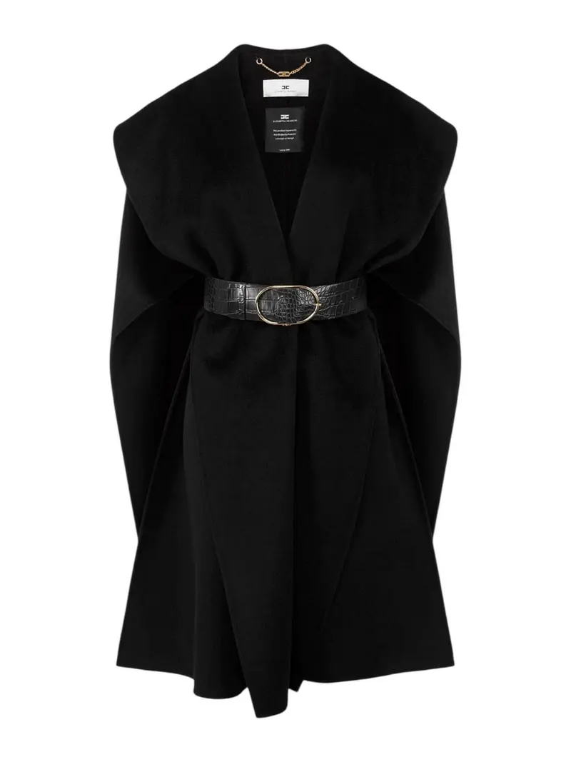 ELISABETTA FRANCHI Cappotto Donna  CP67D56E2 110 Nero