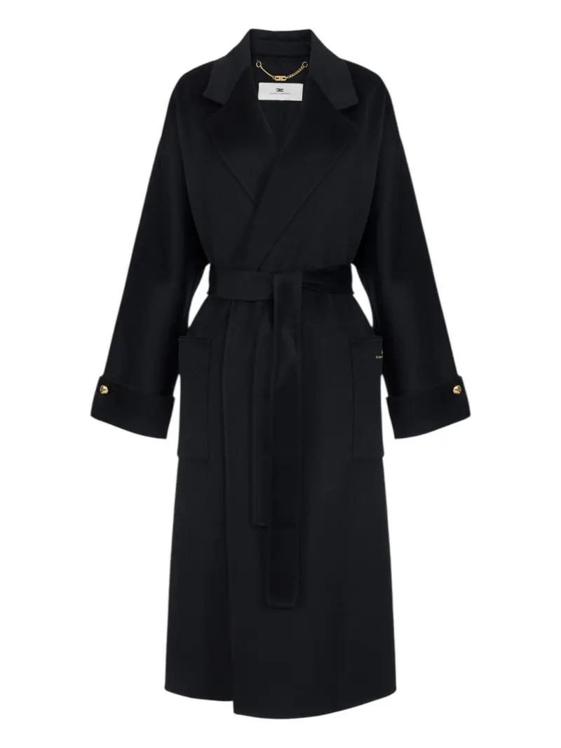 ELISABETTA FRANCHI Cappotto Donna  CP68D56E2 110 Nero