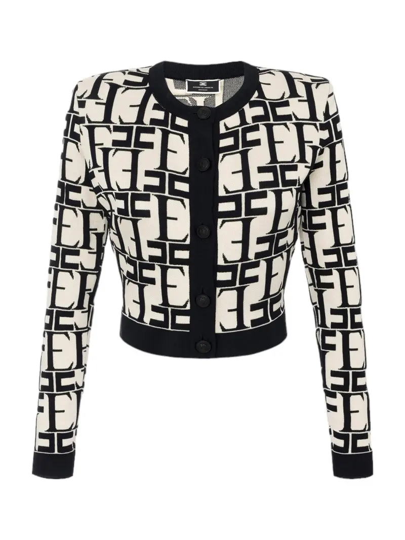 ELISABETTA FRANCHI Cardigan Donna MK28Q42E2 E84 Avorio