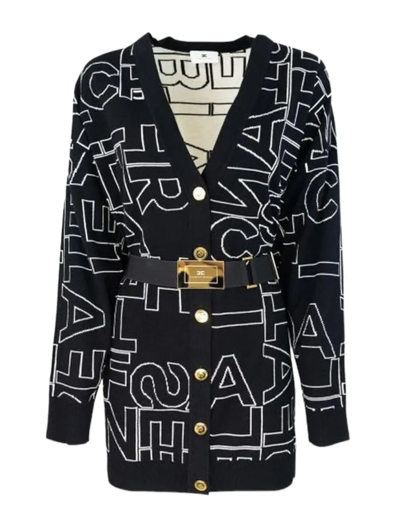 ELISABETTA FRANCHI Cardigan Donna MK72M46E2 685 Nero