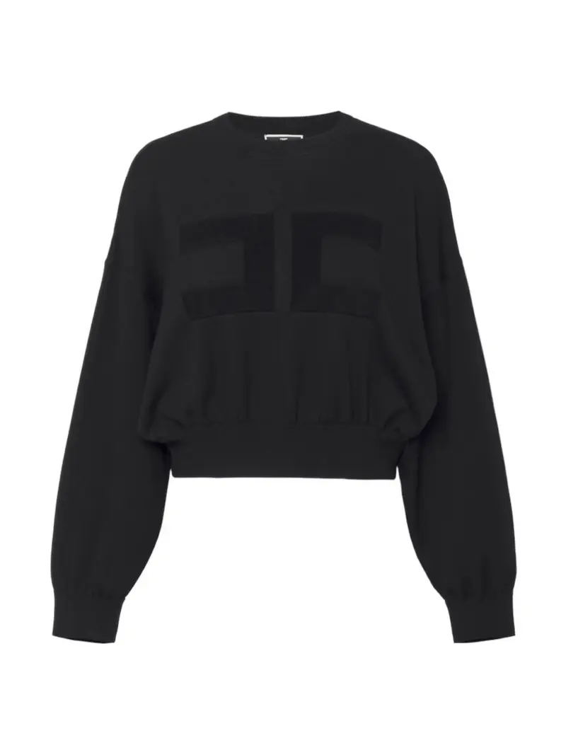ELISABETTA FRANCHI Felpa Donna  MK76Q46E2 110 Nero
