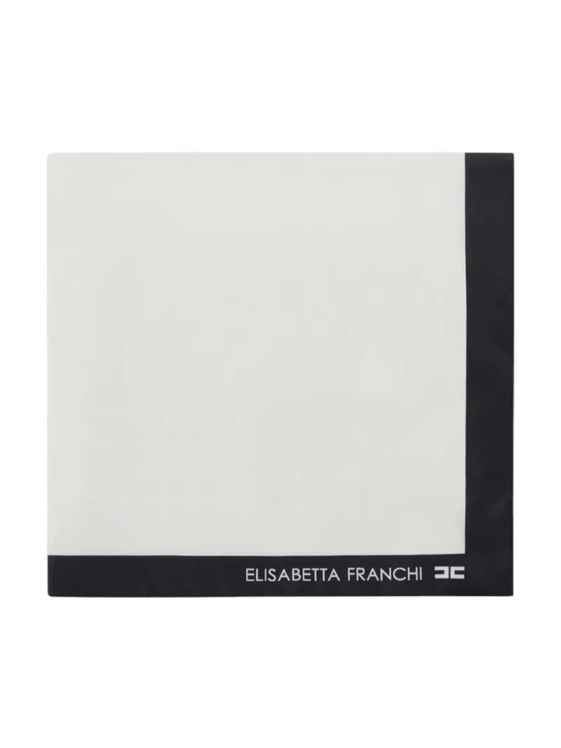 ELISABETTA FRANCHI Foulard Donna BURRO/NERO - FO03F66E2 E84