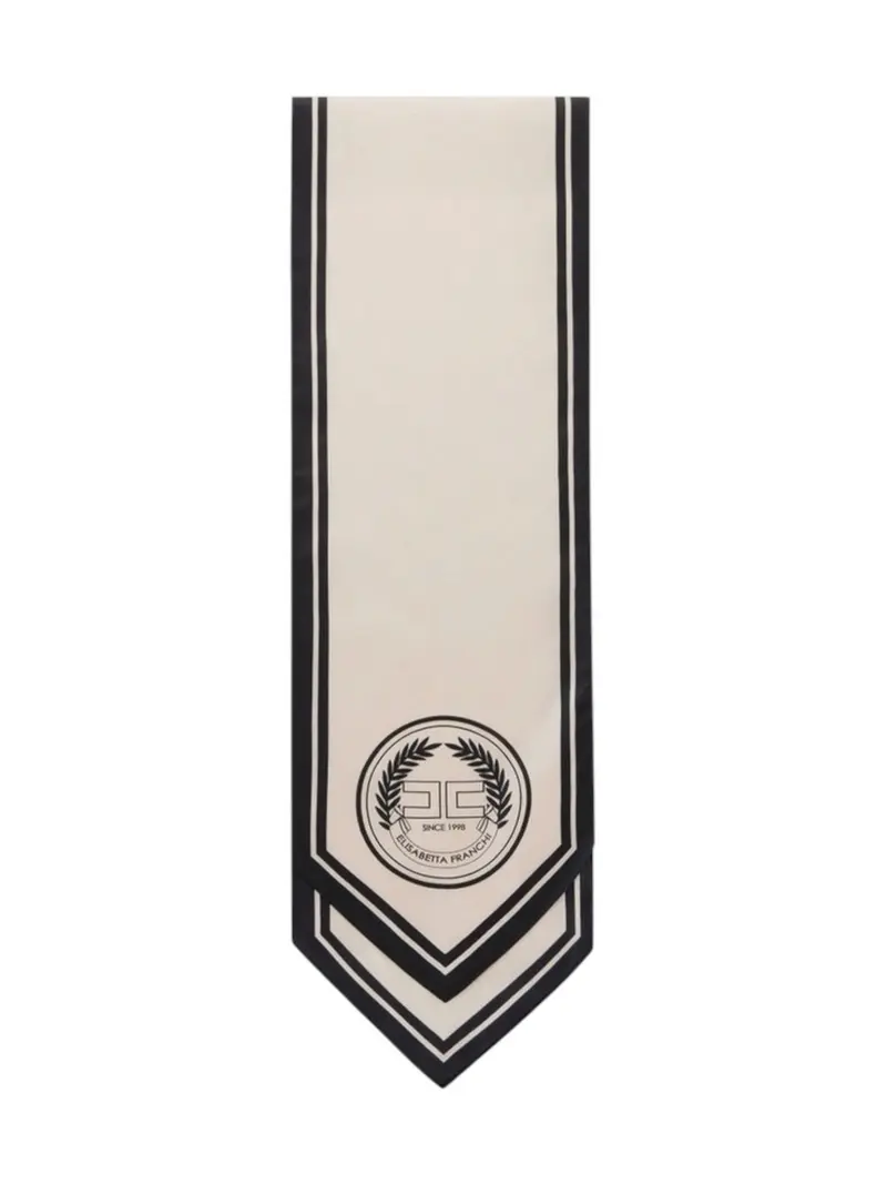 ELISABETTA FRANCHI Foulard Donna BURRO/NERO - FO04F66E2 E84