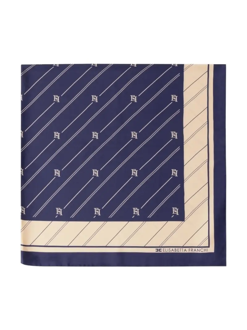 ELISABETTA FRANCHI Foulard Donna  FO01L46E2 CL4 Blu
