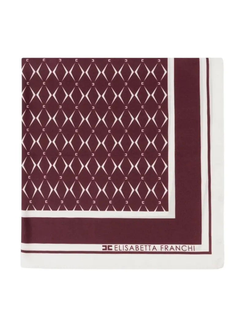 ELISABETTA FRANCHI Foulard Donna  FO02L46E2 CI8 Rosso