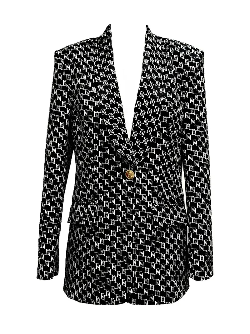ELISABETTA FRANCHI Giacca Donna GI06841E2 685 Nero