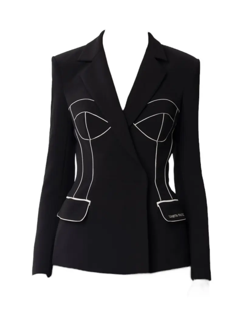 ELISABETTA FRANCHI Giacca Donna  GI12951E2-685 Nero