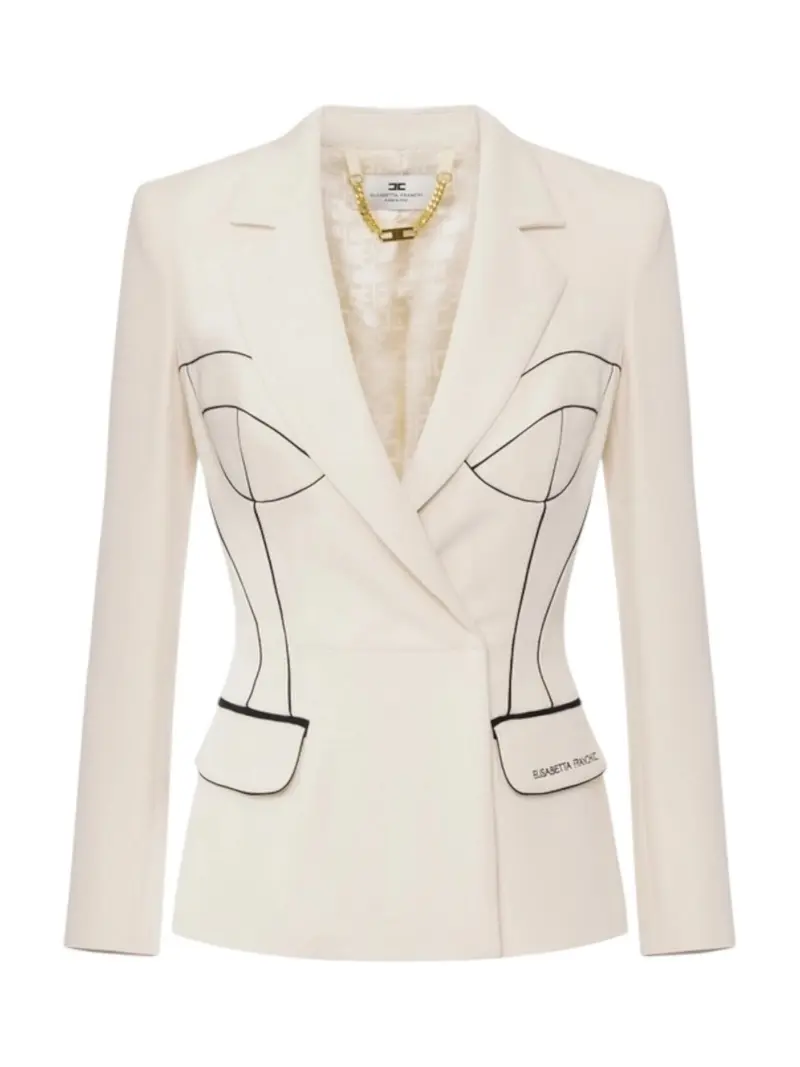 ELISABETTA FRANCHI Giacca Donna  GI12951E2-E84 Beige