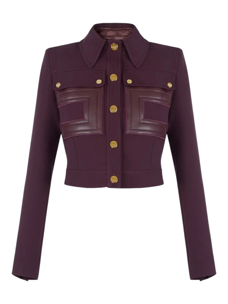 ELISABETTA FRANCHI Giacca Donna  GI15957E2 EA4 MERLOT