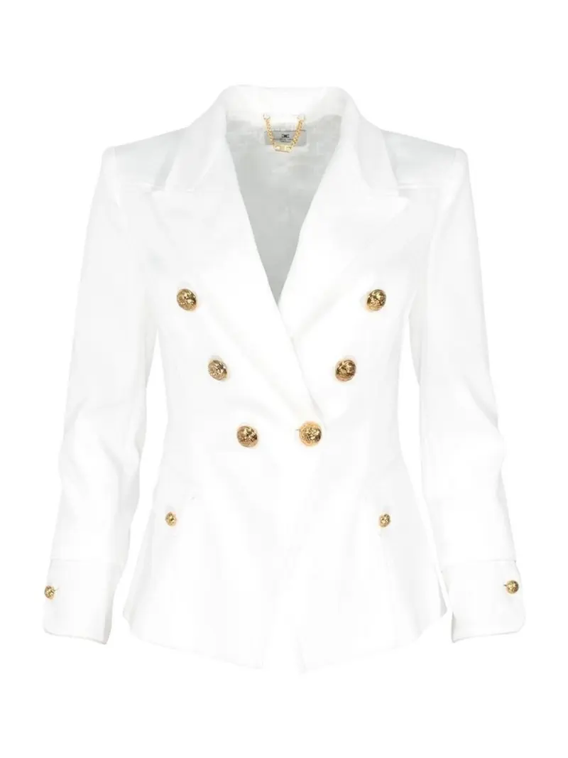 ELISABETTA FRANCHI Giacca Donna  GI21361E2 360 Avorio