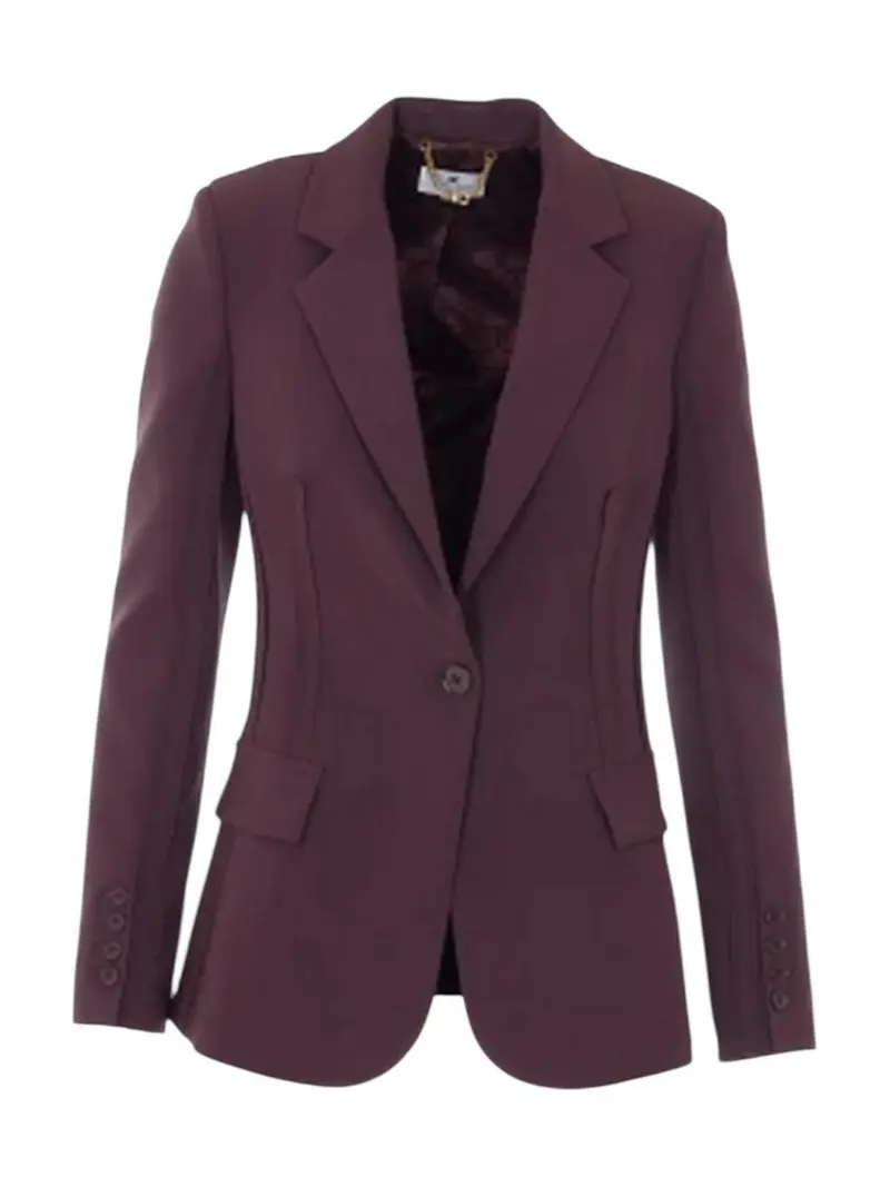 ELISABETTA FRANCHI Giacca Donna  GI21661E2 644 CACAO