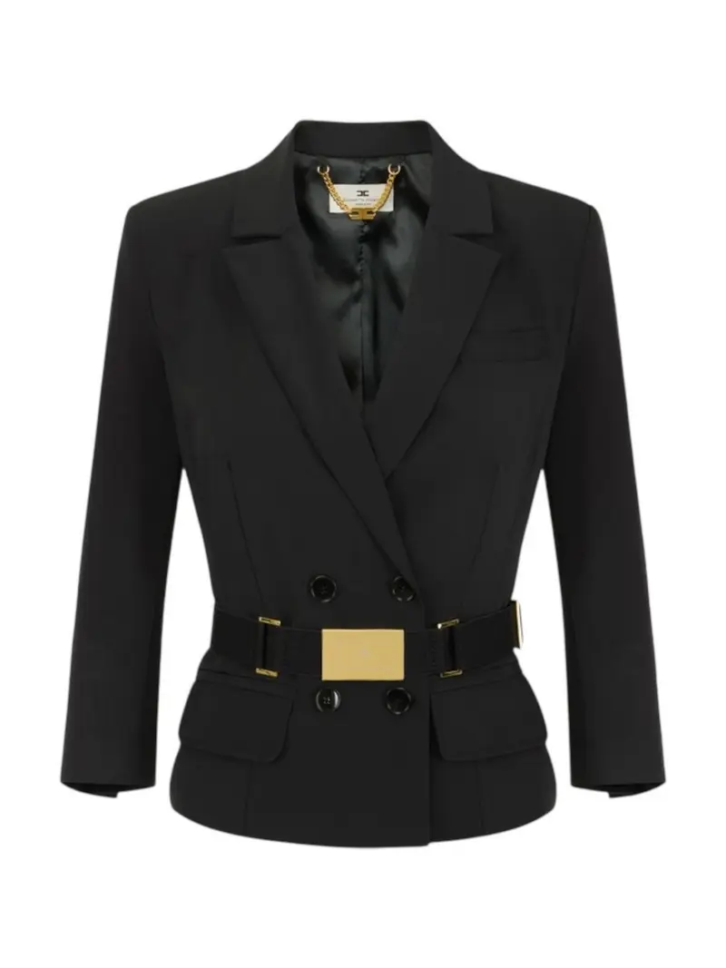 ELISABETTA FRANCHI Giacca Donna  GI22461E2 110 Nero