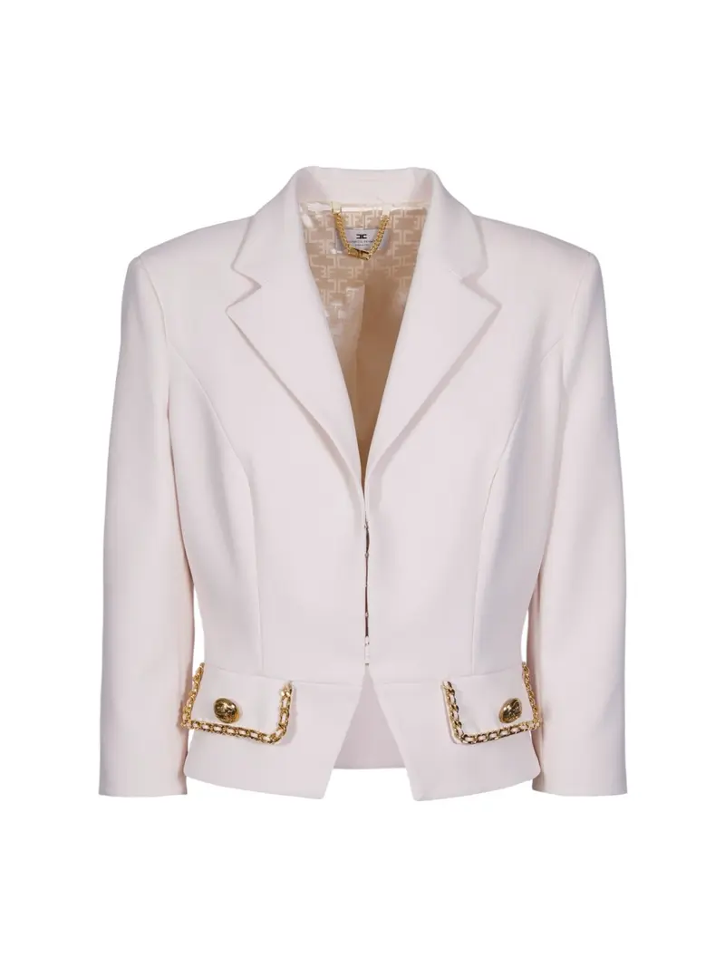 ELISABETTA FRANCHI Giacca Donna  GIT8546E2 193 Bianco