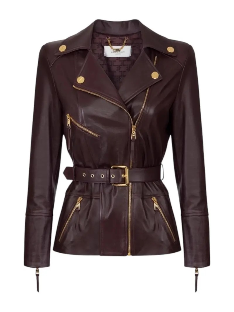 ELISABETTA FRANCHI Giubbino Donna  GD50Z56E2 EA4 MERLOT