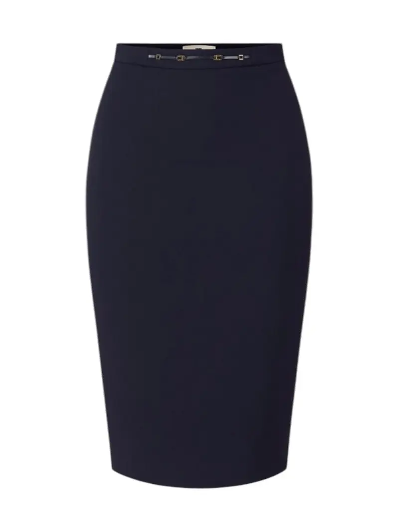 ELISABETTA FRANCHI Gonna Donna BLU NOTTE- GO22366E2 H88