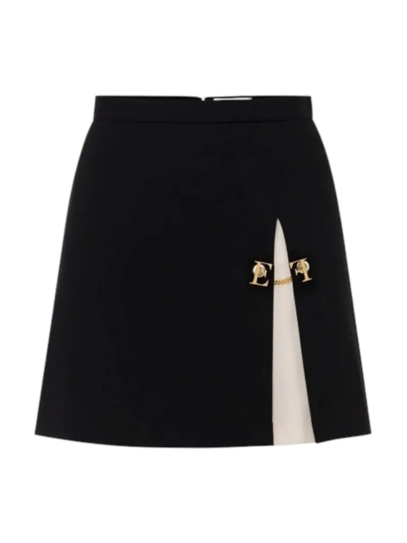 ELISABETTA FRANCHI Gonna Donna  GO07951E2-685 Nero