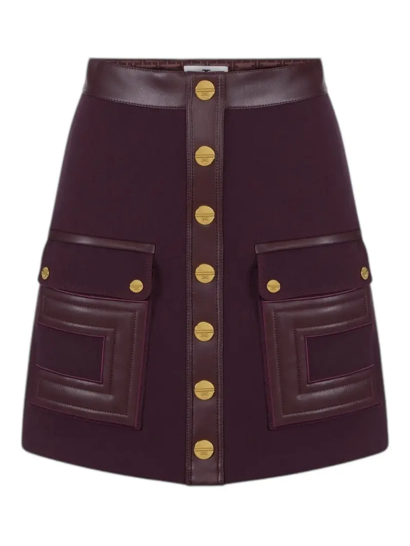 ELISABETTA FRANCHI Gonna Donna  GO12057E2 EA4 MERLOT