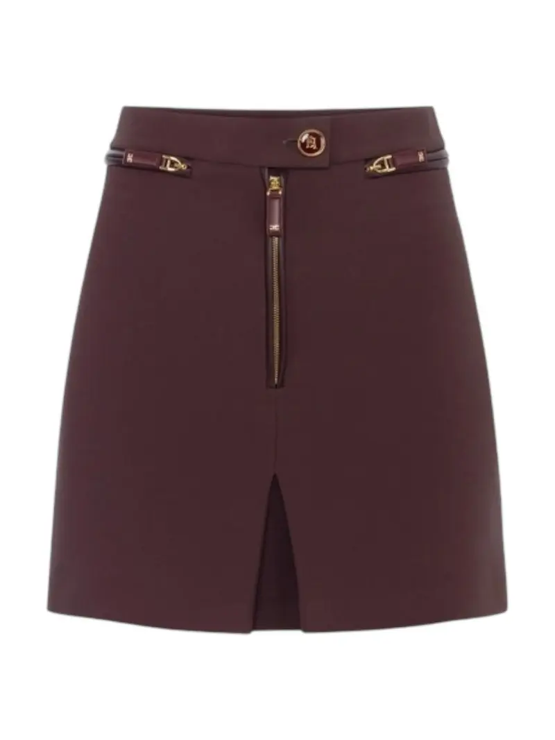 ELISABETTA FRANCHI Gonna Donna  GO13156E2 EA4 MERLOT