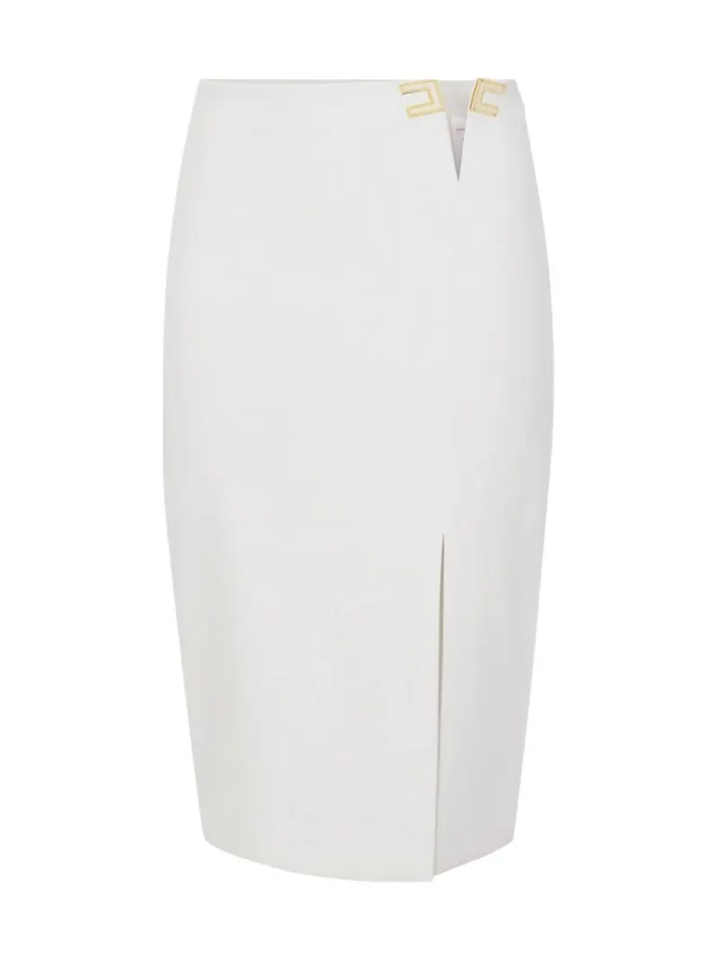 ELISABETTA FRANCHI Gonna Donna  GO14761E2 360 Avorio