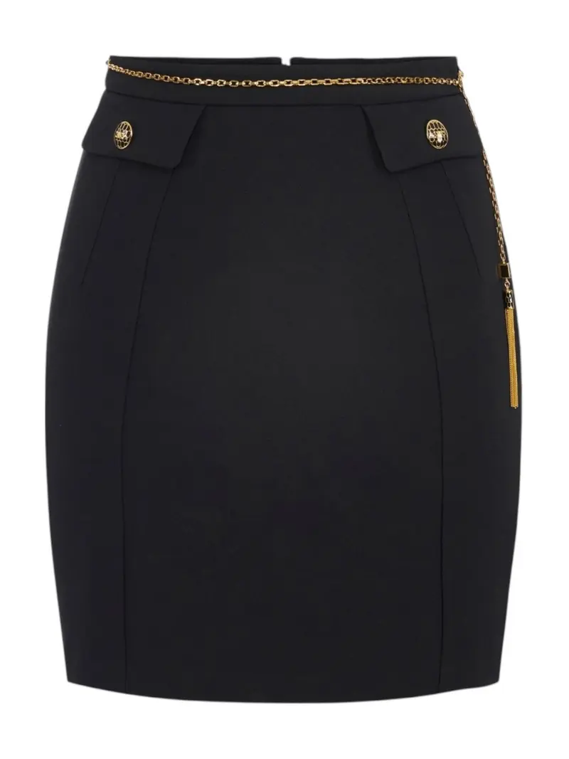 ELISABETTA FRANCHI Gonna Donna  GO14857E2 110 Nero