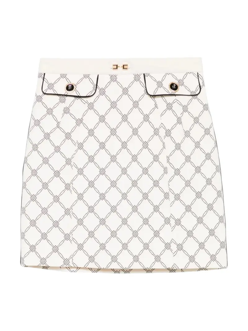 ELISABETTA FRANCHI Gonna Donna  GOS0351E2-E84 Beige