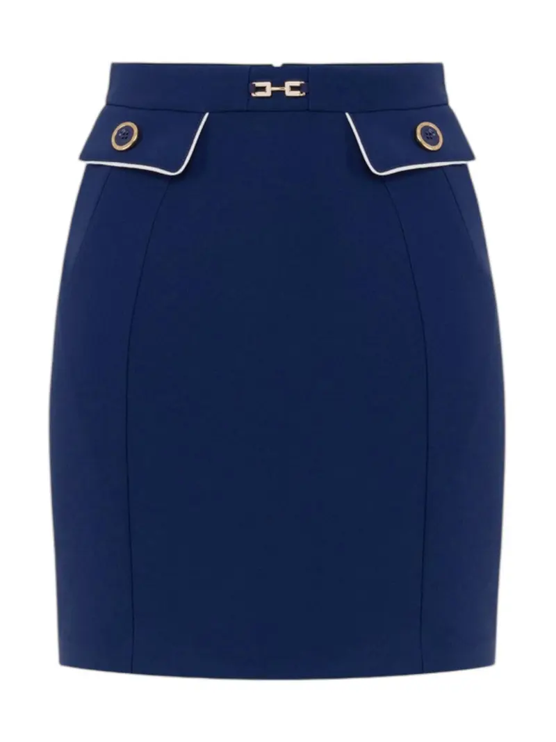 ELISABETTA FRANCHI Gonna Donna  GOT0351E2-DN9 Blu