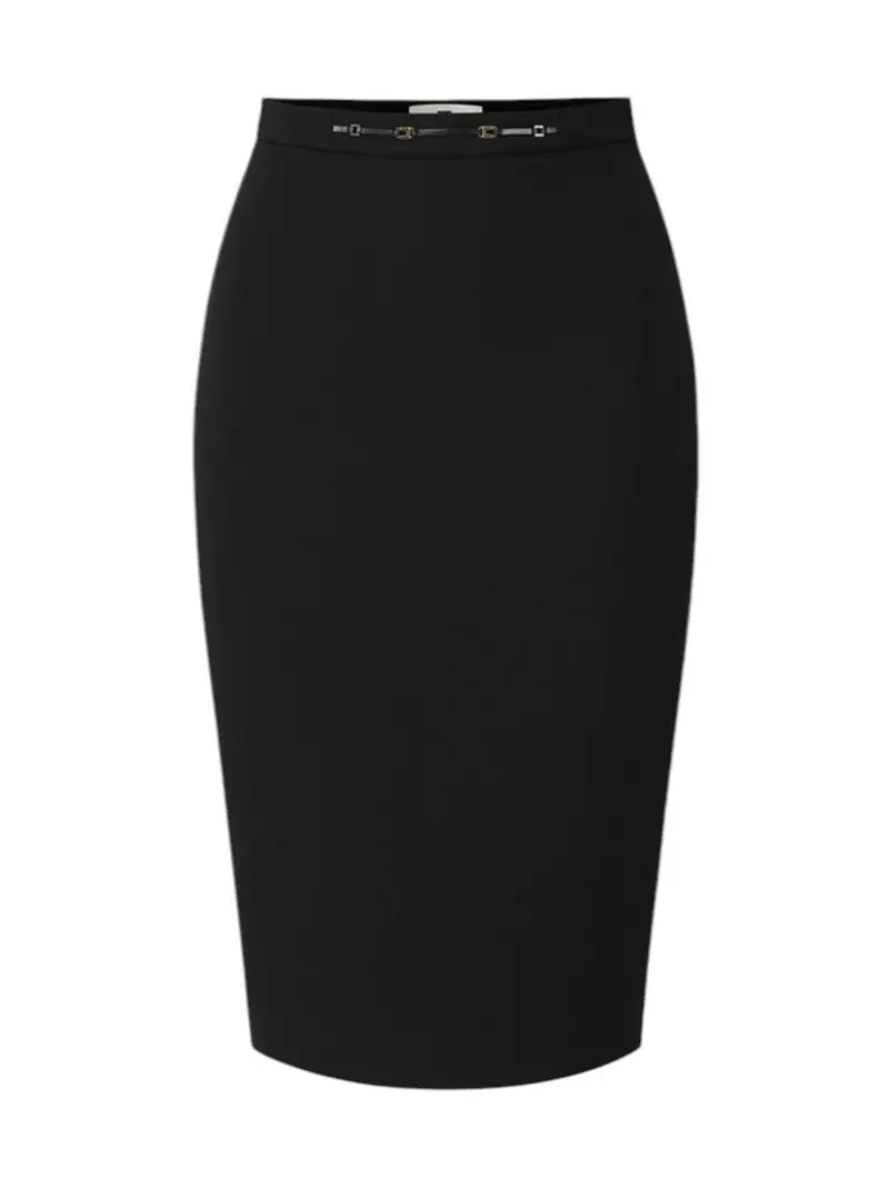 ELISABETTA FRANCHI Gonna Donna NERO - GO22366E2 110