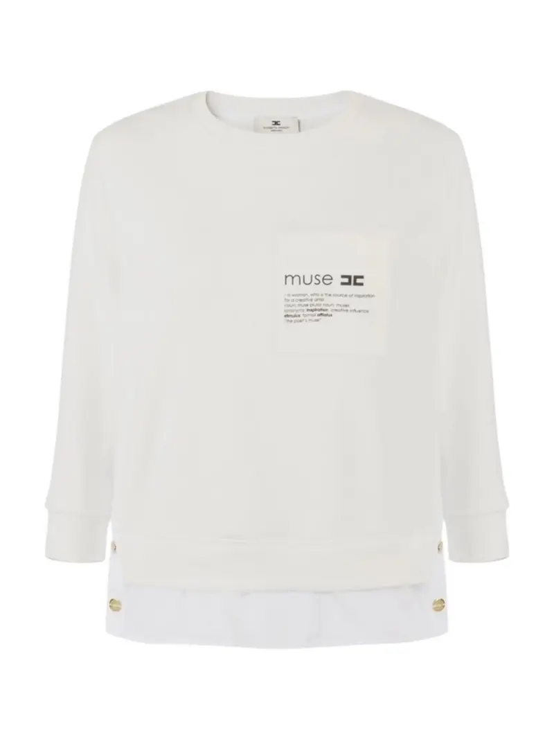 ELISABETTA FRANCHI Maglia Donna  MD00656E2 360 Avorio