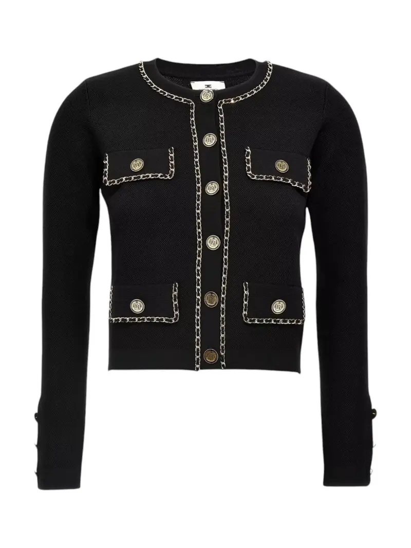 ELISABETTA FRANCHI Maglione Donna MK63B46E2 110 Nero