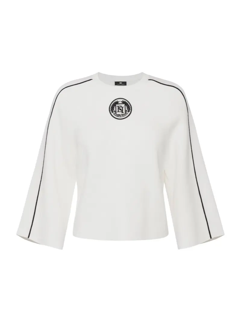 ELISABETTA FRANCHI Maglione Donna MK70S46E2 309 Avorio