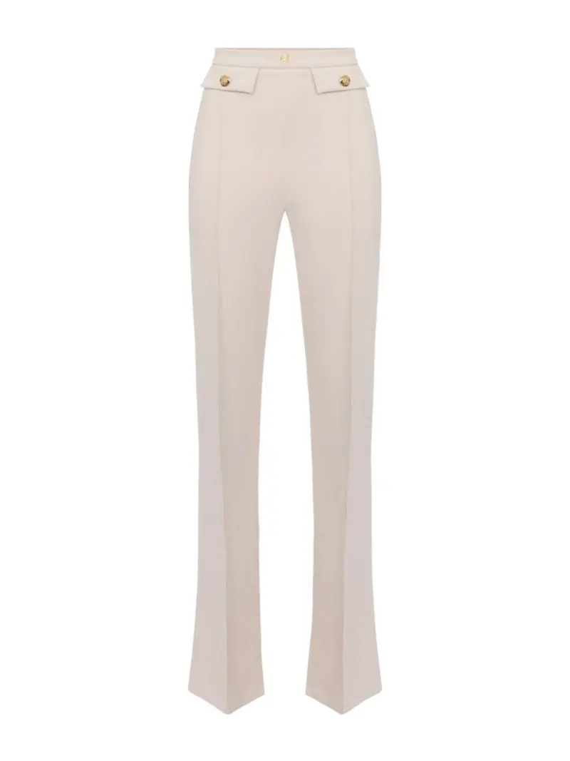 ELISABETTA FRANCHI Pantalone Donna PA02546E2 193 Bianco