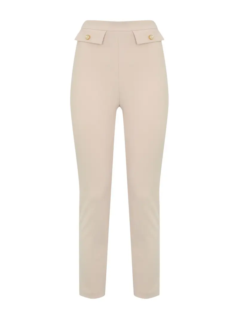 ELISABETTA FRANCHI Pantalone Donna PA12056E2 DZ9 MILK