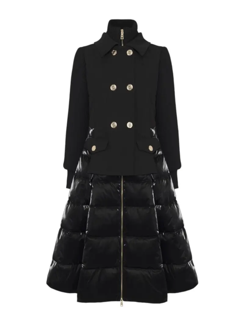 ELISABETTA FRANCHI Piumino Donna  PI80Z46E2 110 Nero