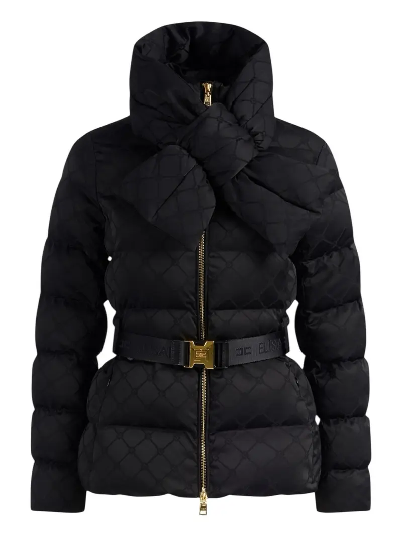 ELISABETTA FRANCHI Piumino Donna  PI83D56E2 110 Nero