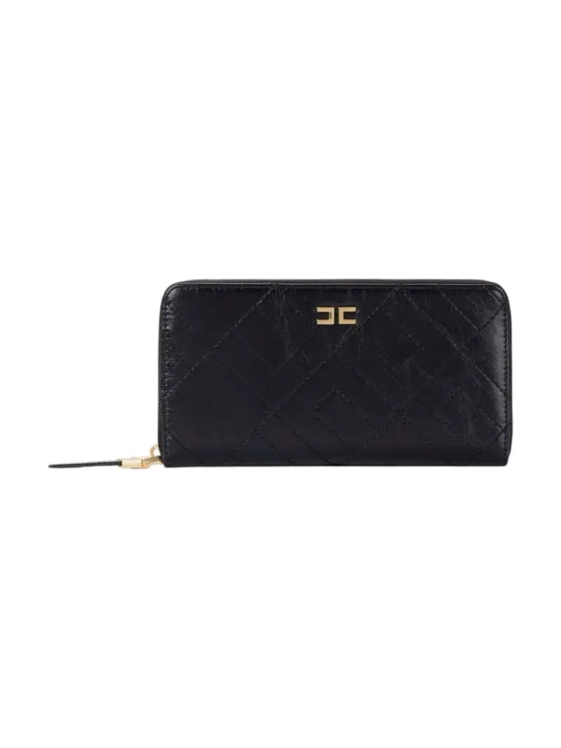 ELISABETTA FRANCHI Portafoglio Donna PF88A52E2-110 Nero
